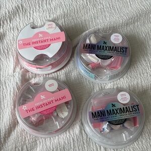 The Instant Mani and Mani Maximalist Press-On Nails Set